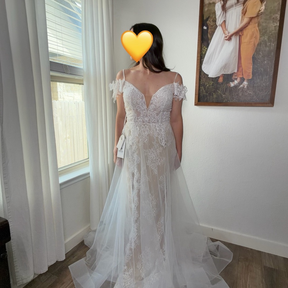 L’amour by Calla Blanche LA9127 Wedding Dress – Size 12 – New With Tags